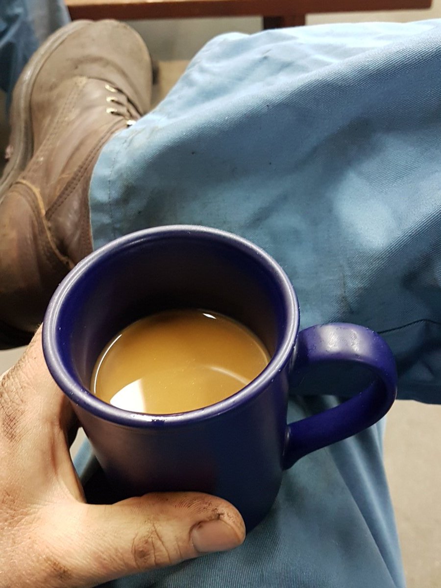 twistedironfarm's tweet image. #smartfarmingis having alllllllll the coffee