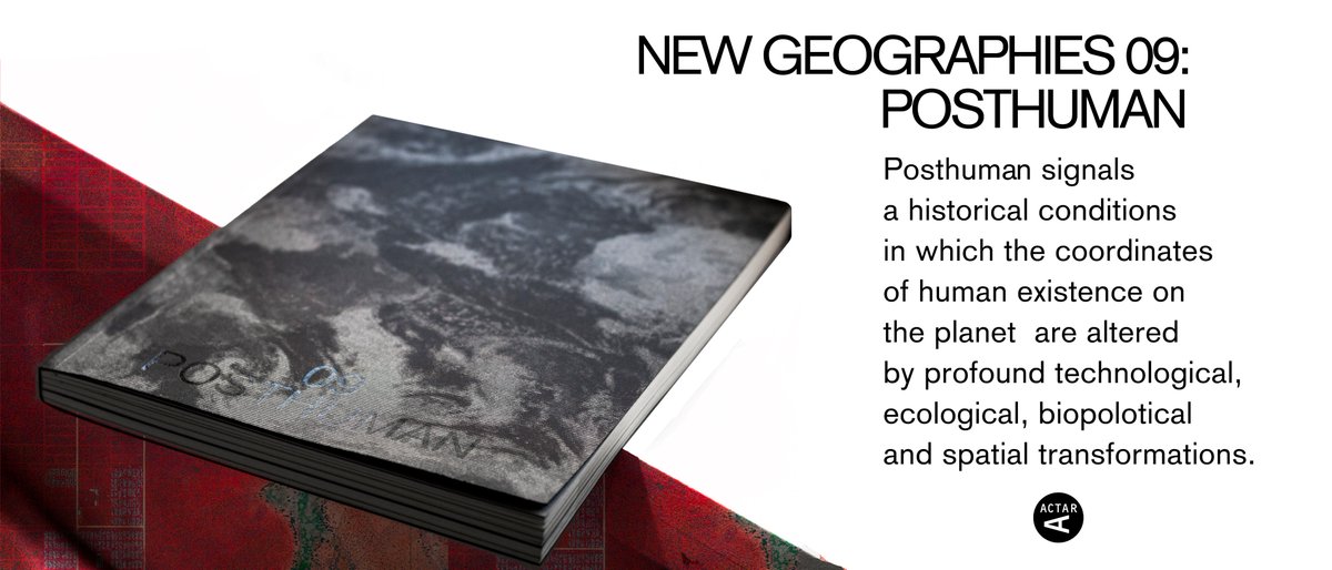 Glad to release New Geographies: Posthuman 09 edited by @M_GomezLuque <a href="/Ghazaljafari/">Ghazal</a> in a co-publication with <a href="/HarvardGSD/">Harvard GSD</a> 
<a href="/NewGeographies/">New Geographies</a> 
#NewGeographies #Posthuman #Urban #environments #transformation #technology #NG09 #ladnscape #challengesfordesign