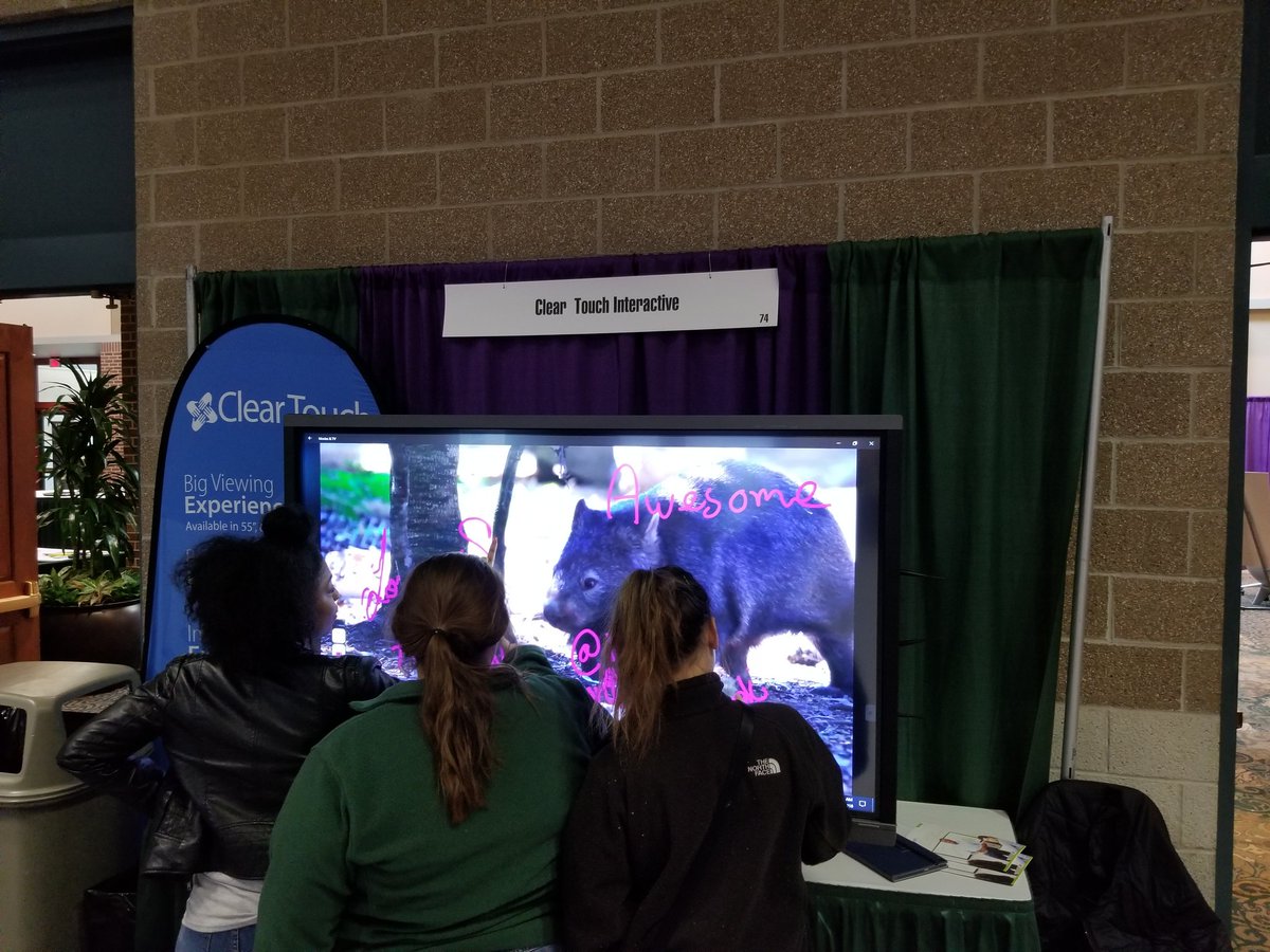 DannyBrisson2's tweet image. #METC18 teachers, want to learn how to #InteractDifferently with your students,  stop by booth 74 and find out about #GETCLEARTOUCH