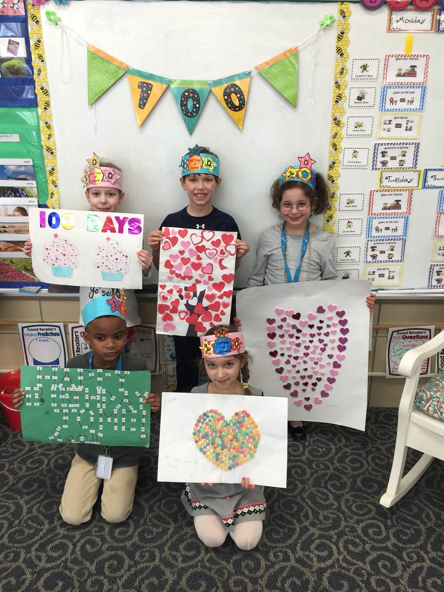 dawn_bentz's tweet photo. 100th Day Projects @FranklinELsch @BaltCoPS https://t.co/cSQaCNMkjt