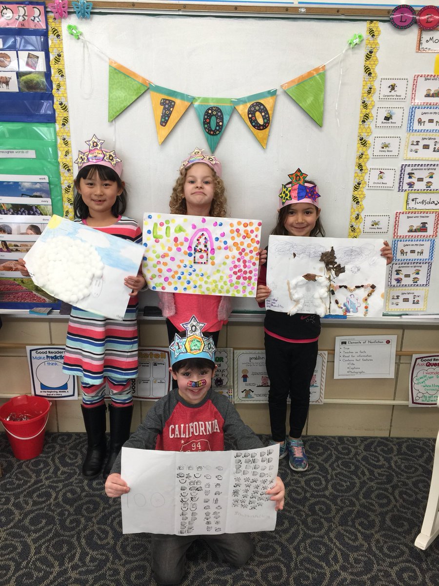 dawn_bentz's tweet photo. 100th Day Projects @FranklinELsch @BaltCoPS https://t.co/cSQaCNMkjt