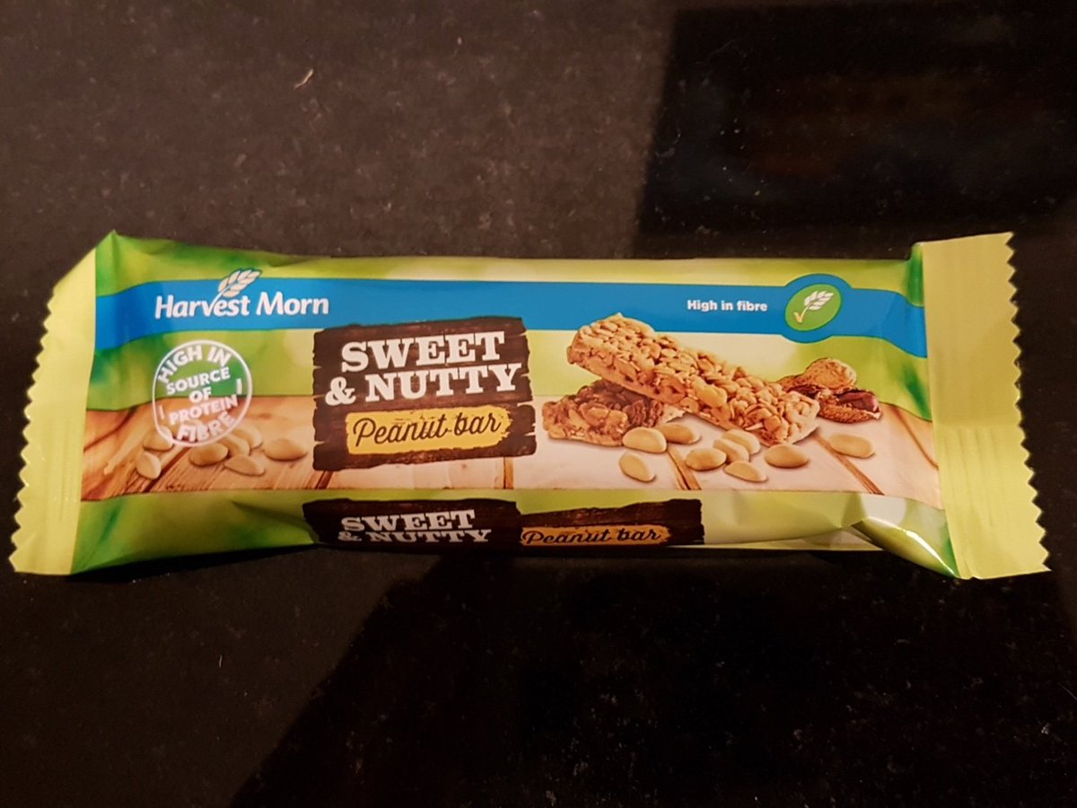 Another delicious snack bar from @Aldi_Ireland #peanutbar