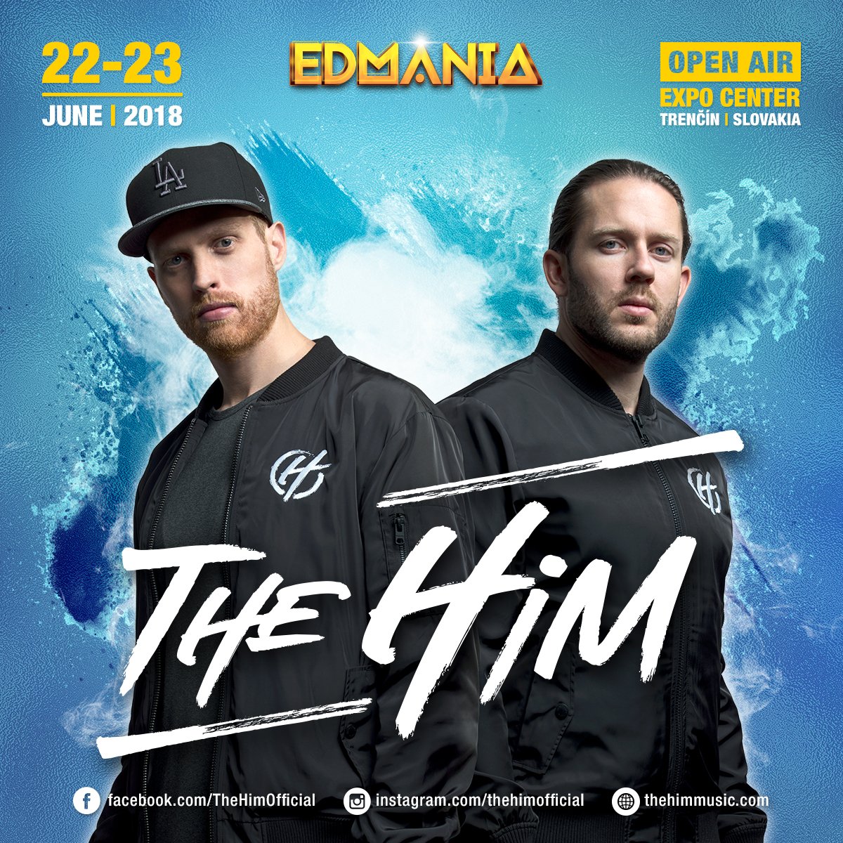 EDMANIAfestival's tweet photo. @thehim announced for #EOA18 #EDMANIA #openair #slovakia #festivalsosrdcom #edm #festival https://t.co/KRHwIIaSf7