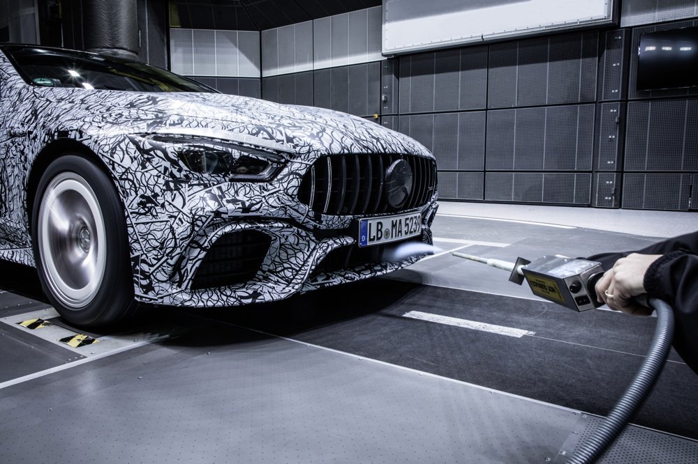 MercedesAMG's tweet photo. We're nearly there! We're now just giving the newest member of the #AMGGTFamily the finishing touch in the wind tunnel. Stay tuned for the upcoming premiere in Geneva!

- Tobias Moers, CEO #MercedesAMG https://t.co/WjQEGWy5wM