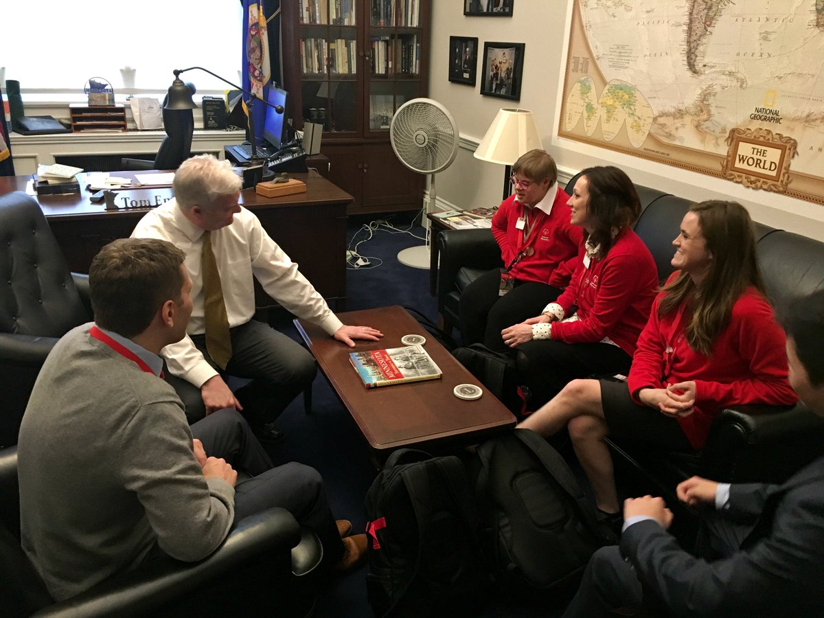 GOPMajorityWhip's tweet photo. Great meeting with @SpecialOlympics athletes &amp; staff to discuss ways Congress can support inclusivity. Regardless of ability or disability, improving health access &amp; supporting inclusive schools for all is key! #SOHillDay #InclusiveHealth https://t.co/1sdkqoQt9h