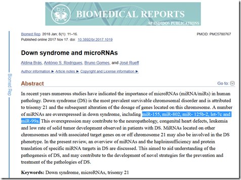 zespoldownainfo's tweet image. Zespół Downa i #MikroRNA. - zespoldowna.info/?p=34224 #AUTS2 #Białka #DefinicjaZespołuDowna # #ZespółDowna