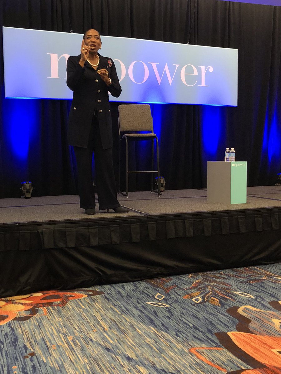 MBAMortgage's tweet photo. “Nobody can be you the way you can be you.” #AuthenticityPearl #MBAmPower #MBACREF18 #CarlasPearl https://t.co/G4JriAciWD