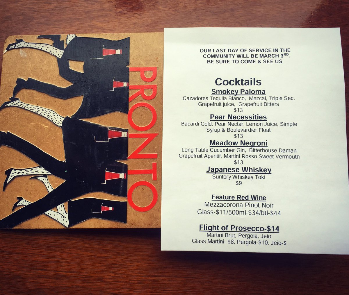 More Centro cocktails!! When we open at Denman and Comox these will be on our permanent menu 🍷