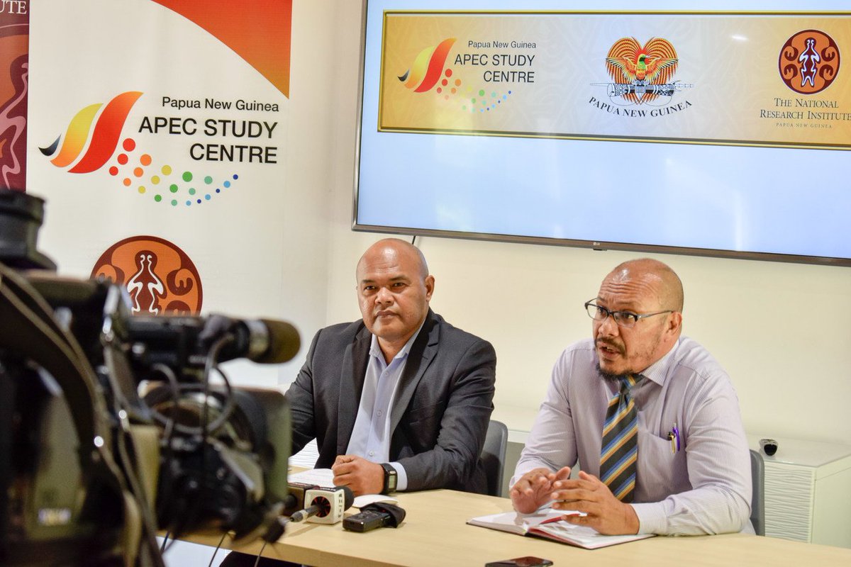 The #PNG #APEC Study Centre Manager Ravu Verenagi and Senior Program Manager Martin Aspin will be on <a href="/NBCPNG/">National Broadcasting Corporation Papua New Guinea</a> Radio Talkback Show this morning from 9:00am – 10:00am to talk about: ... <a href="/pngnri/">PNG National Research Institute (PNGNRI)</a> <a href="/Nell_Gewa/">Nell Gewa Lewa</a> bit.ly/2BZfyj7 #PNG #PNGASC #ASCCC