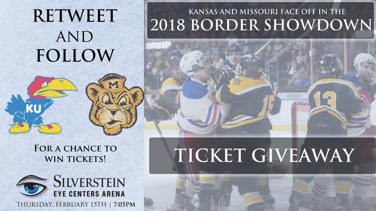 Border Showdown Ticket Giveaway!

RETWEET THIS and FOLLOW US for a chance to win 2 tickets to the Border Showdown. Just three rows up from the glass, you'll be experiencing the rivalry up close. Good luck! #RockChalk #Jayhawk #RCJH