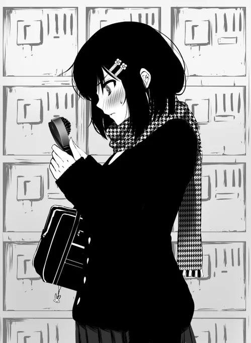 キャラクタードローイング。
「去年は冗談めかして渡せたのに。」 
