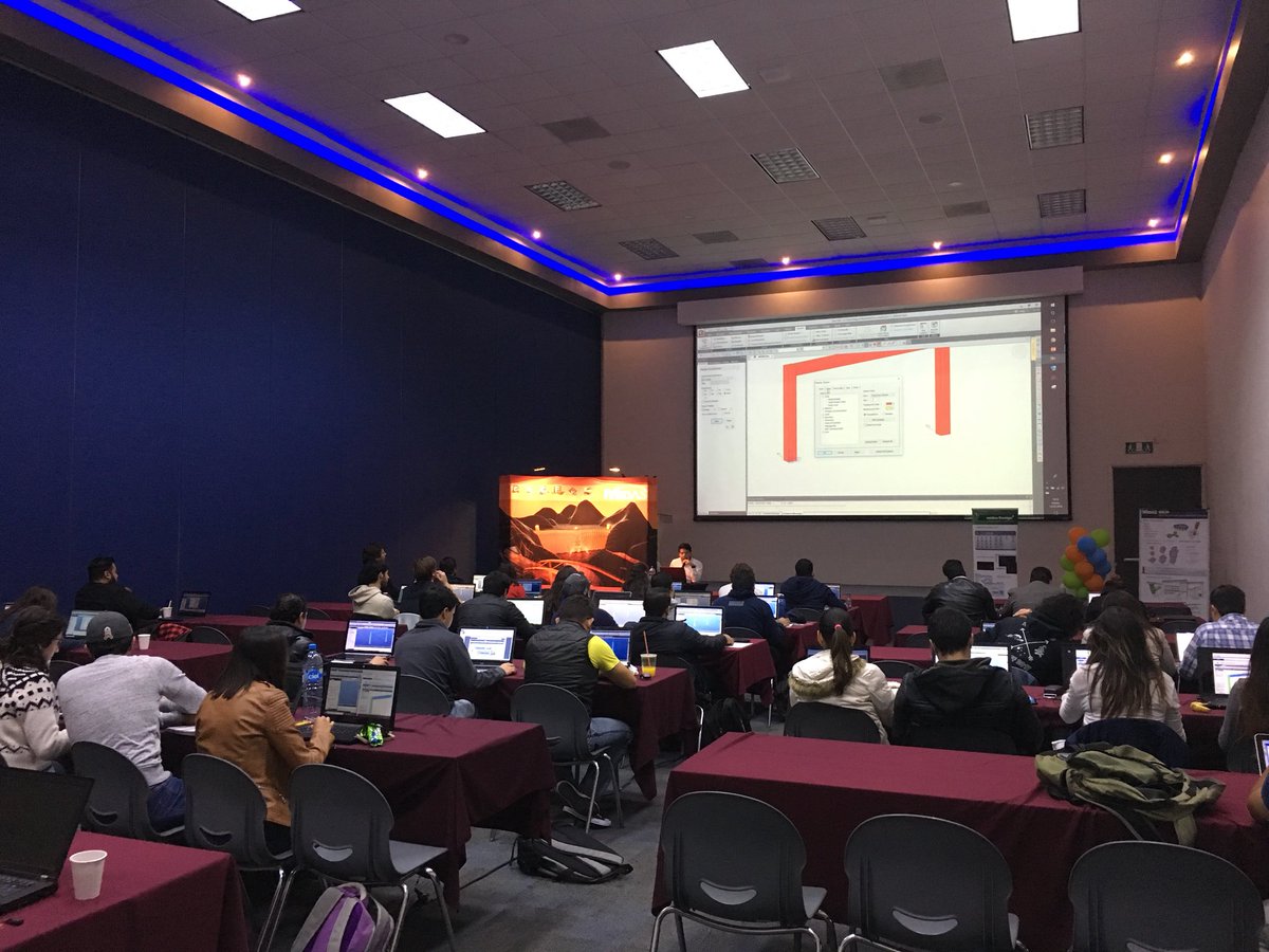 BowerbirdIng's tweet photo. 1er día del Taller de Ingeniería Estructural y Geotécnica MIDAS, en el ITESM Querétaro. https://t.co/ULZV1KHtew