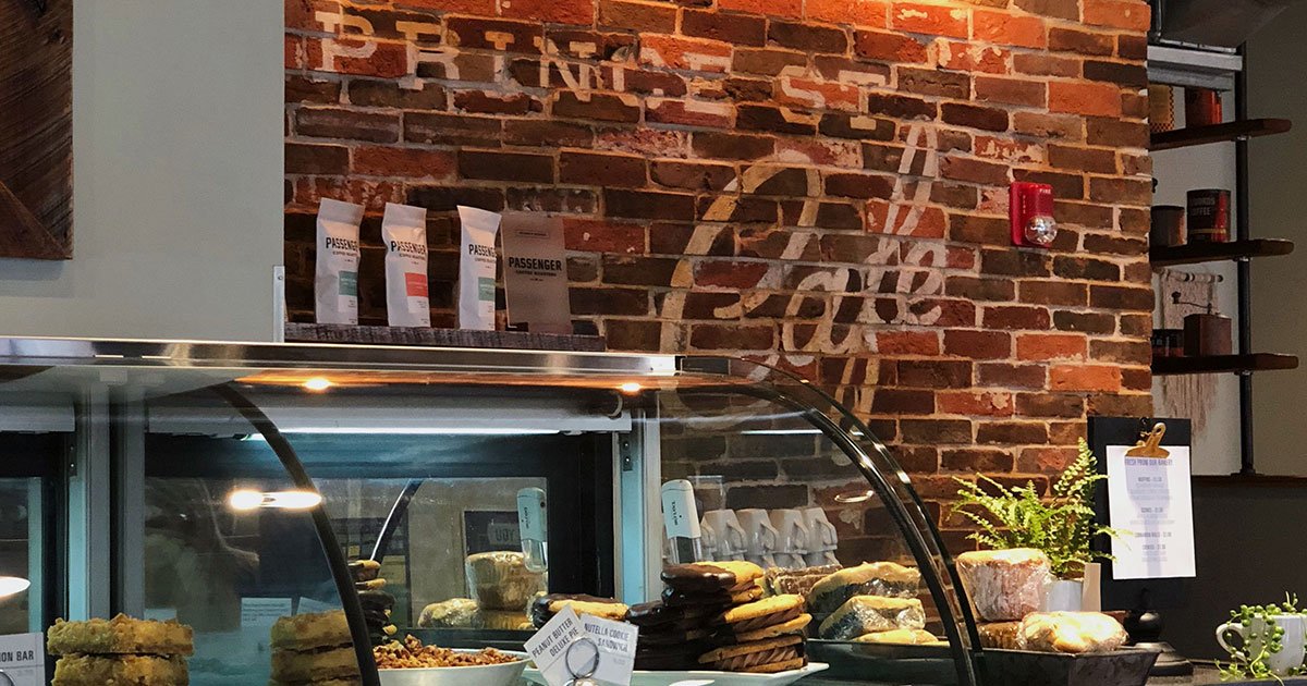 Working above a cafe has its perks—let me tell ya. ☕️  The afternoon slump is no match for us with all the caffeine we ingest from this place! 💪🏼 Comment your favorite coffee shops so we can try something new this week. Bonus points if they're in Lancaster!