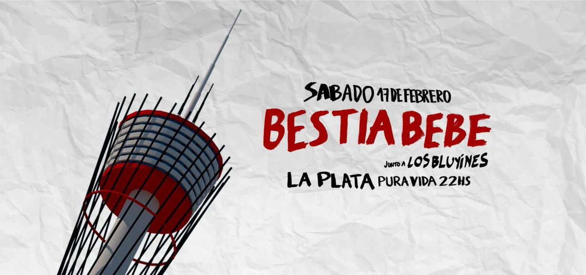 Este sábado volvemos a La Plata junto a <a href="/losbluyines/">Los Bluyines</a>. Anticipadas en <a href="/ladisqueria/">La Disquería</a> y en Pura Vida