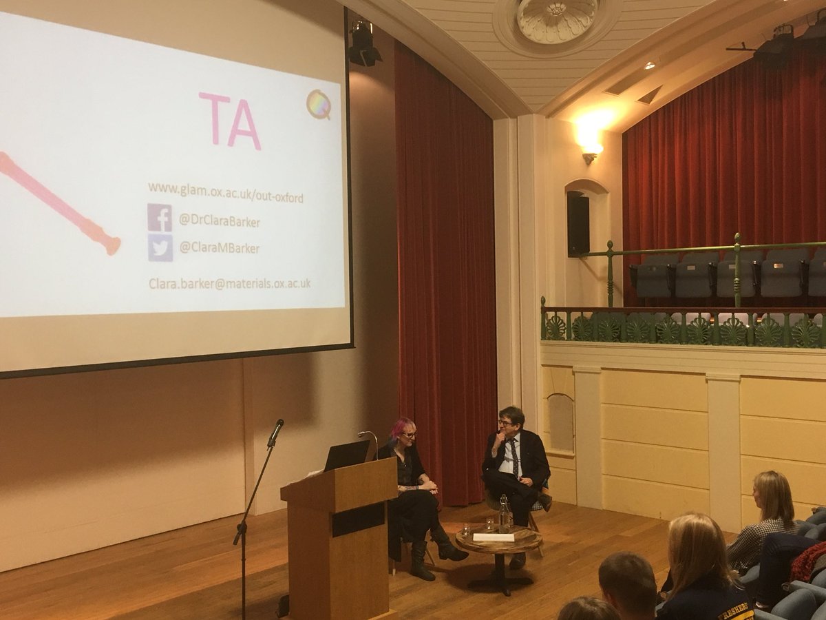 vaniasspinto's tweet photo. Inspiring talk of @ClaraMBarker!! “We need to stop oppressing people!! I want people to live their life fully” @lmhoxford #equalitiesweek #LGBTscience https://t.co/9wT28ZxBJ7