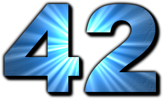 AcadRefl's tweet photo. 42: The answer to life, the universe and everything. #dda147 #netnarr @netnarr https://t.co/M5WH4IC4ac