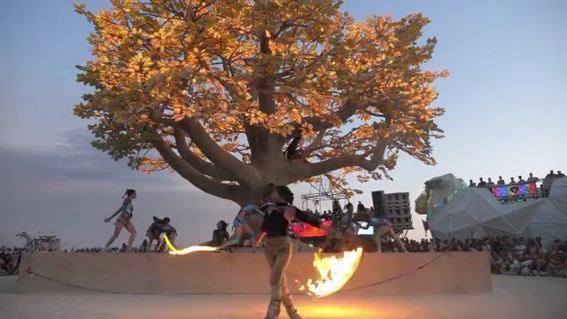 markdaycomedy's tweet photo. Rites of Spring, right now... /// 🎥🔥➡️ Repost @art_haus_burn
・・・
Live orchestra.  Fully choreographed.  Unlike anything you’ve ever seen.  Welcome to Art Haus.  See you next year on the playa. #burningman #treeoftenere #baaahs #burningman2017 #bl… https://t.co/WerBsYUeAN https://t.co/N10TCjXhXv
