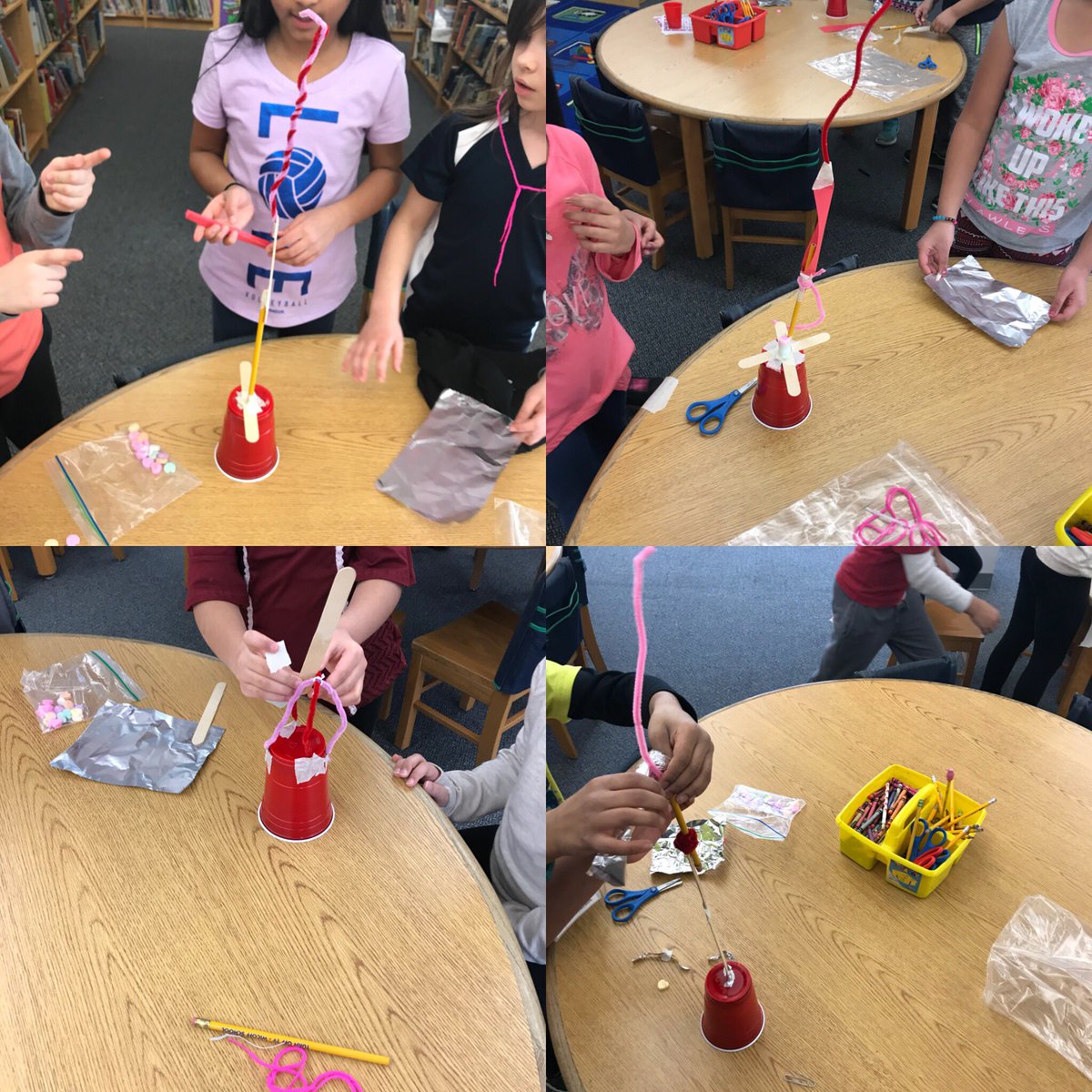 danicataylor123's tweet image. Our 2nd &amp;amp; 3rd Gr. Media Ss doing a V Day STEM Challenge. 💕 We definitely have mini engineers on our hands over here! #wicoffwwp #wwprsd #tinyengineers