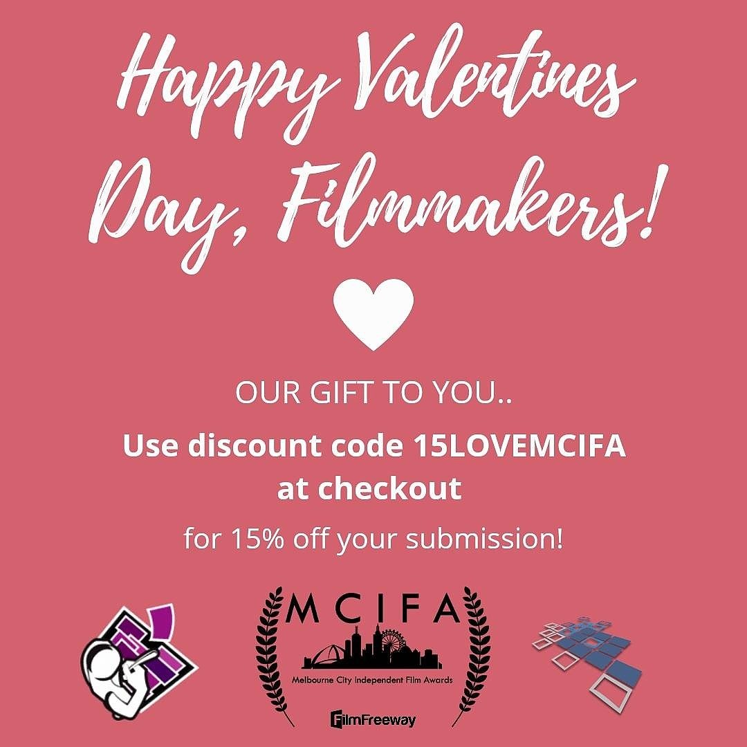 MCIfilmawards's tweet photo. HAPPY VALENTINE'S DAY, FILMMAKERS!
Only 48 hours to go till submissions close for our March competition.
Proudly sponsored by Power Productions @StoryBoardQuick
#mcifa #awards #filmmakers #international #shortfilms #valentinesday #sponsor #promo #powerproductions #storyboard https://t.co/UTkeARLBEB