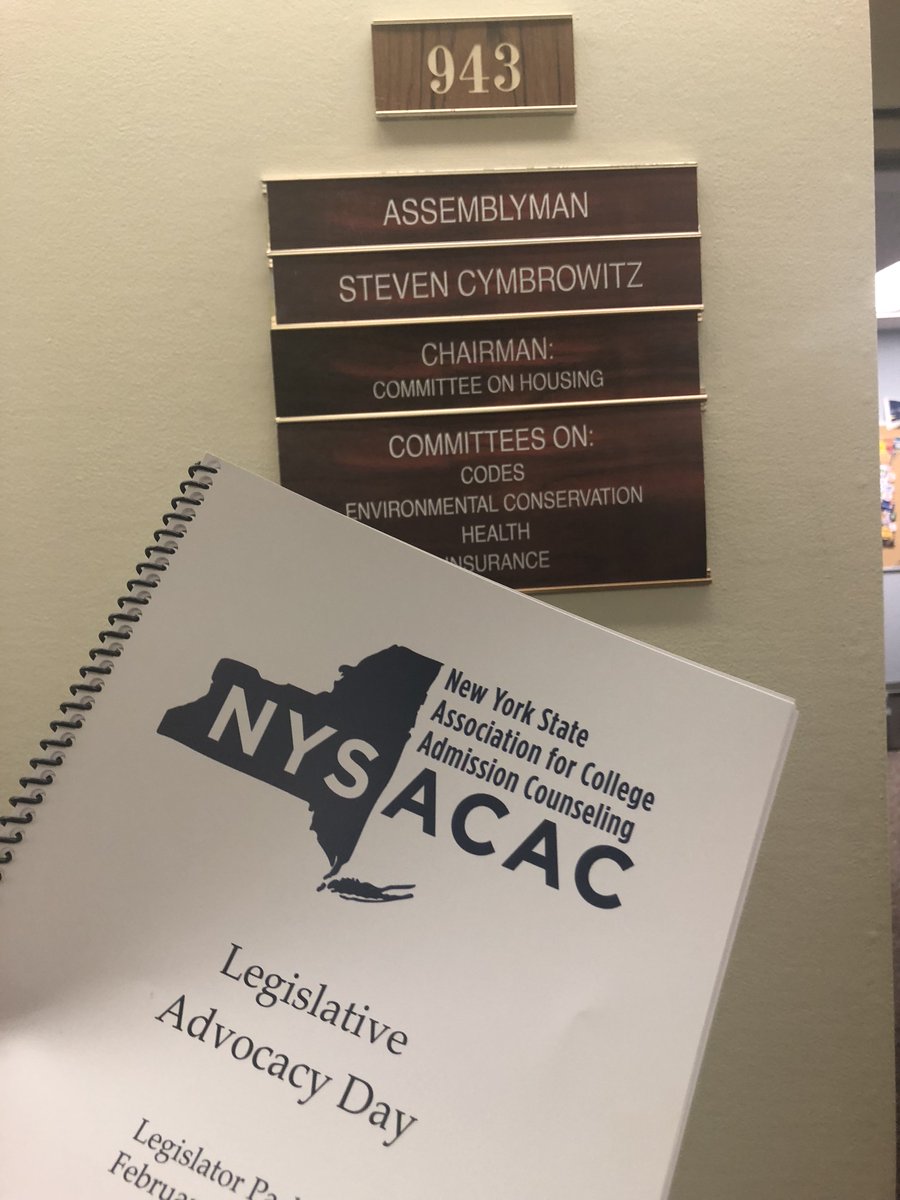 Legislative Advocay Day 2018 is in full swing! #NYSACAC #legislativeadvocacyday #thefaceofadvocacy