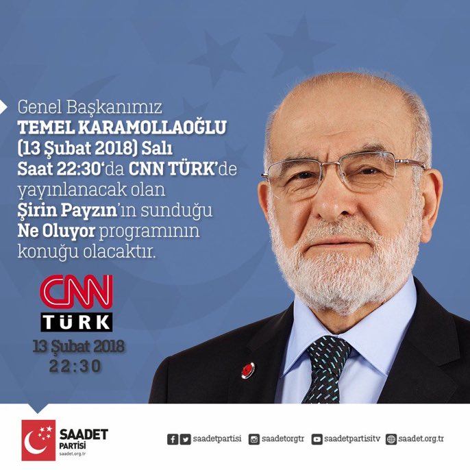 Genel baskan cnn Türk te