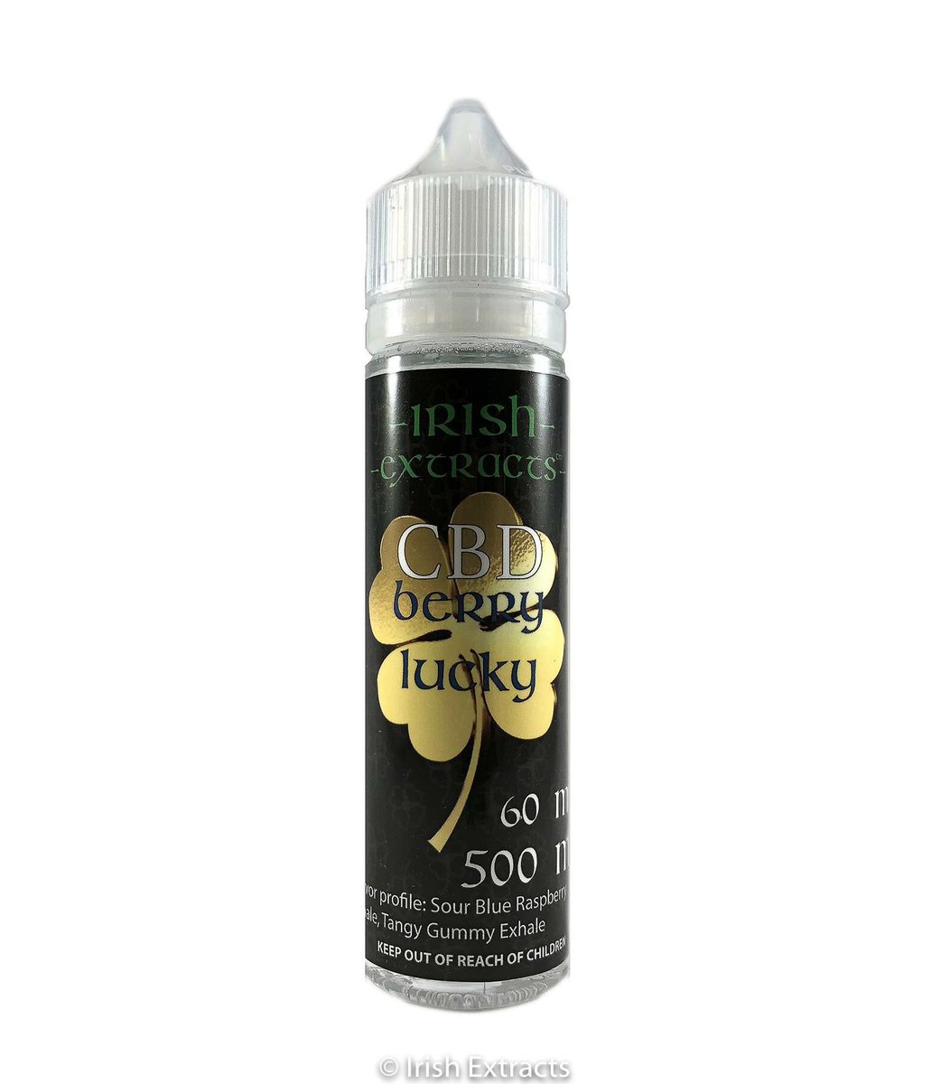 IrishExtracts's tweet photo. berry Lucky is a blend of blend of Sour Blue Raspberry, Sweet Tangy Gummy Candy. Comes infused with 3mg ,6mg of Nicintine. If your not in to Nicintine thats ok we got 500mg of pure CBD infused. #IrishExtracts #vapeon #CBD #Nicintine #SmokeClouds ☘️ https://t.co/QTwpCUkJqe