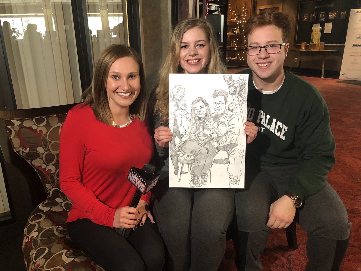 BriannaStrunkTV's tweet photo. I ended up in this cute couple’s picture at #PoconoPalace. Best boyfriend of the year award goes to this guy — who blindfolded his girlfriend on the ride here and surprised her with a Valentine’s getaway! @wbrewyou https://t.co/YKXnkej7wd