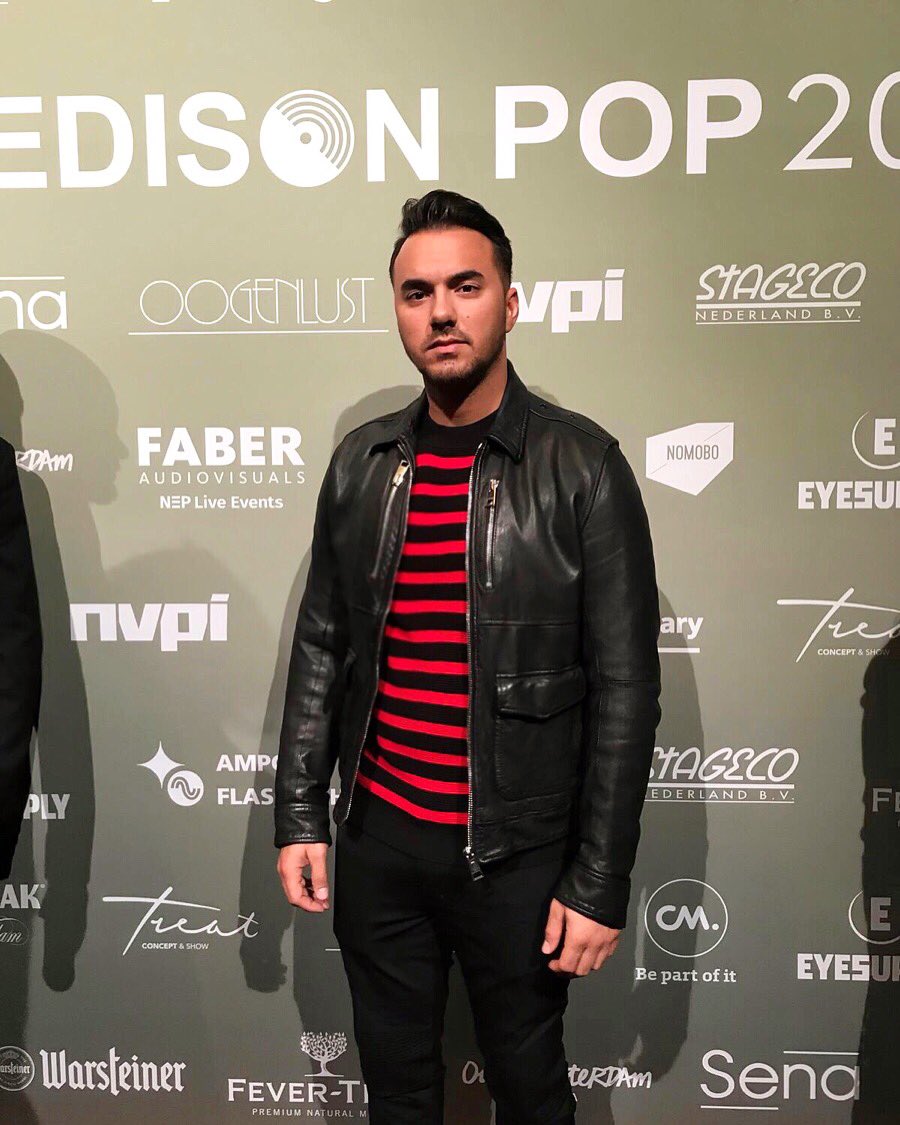 MOKSMUSIC's tweet photo. Last night at the Edison Pop Awards ✌🏽 https://t.co/9txwQi4neb