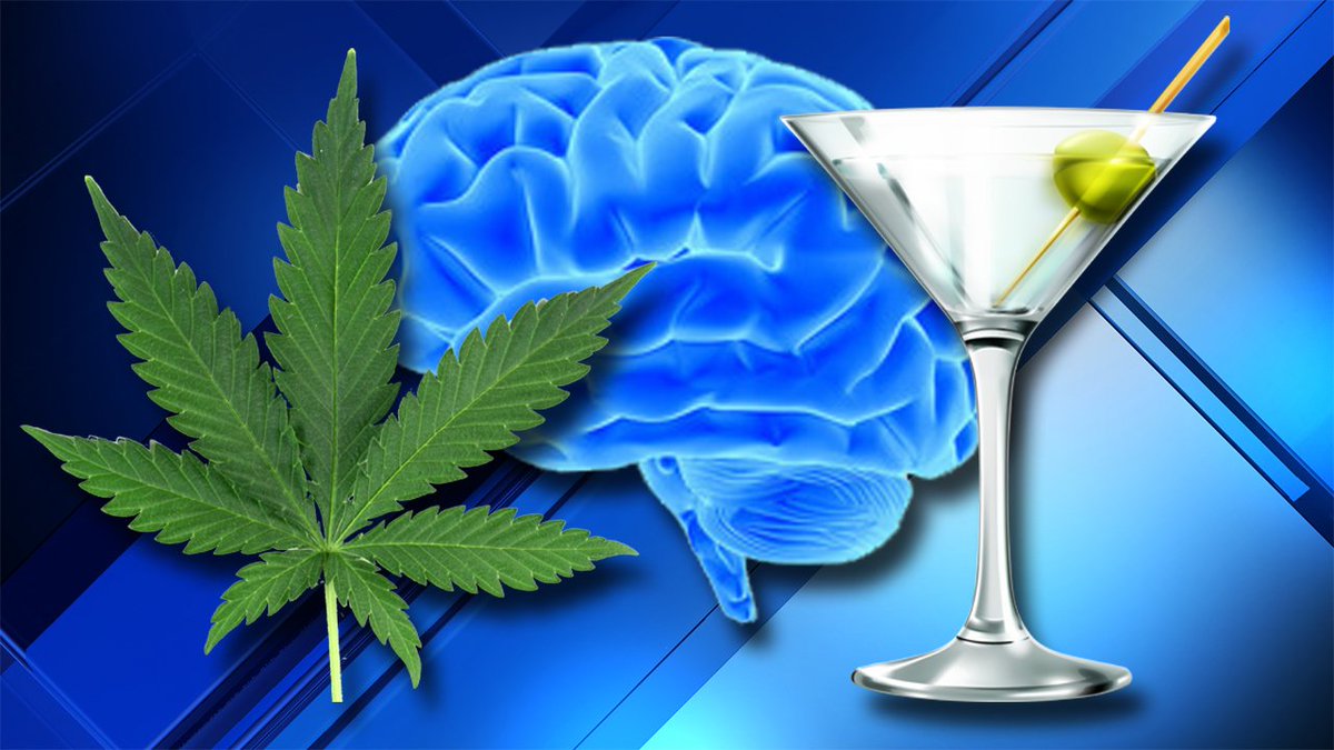 New study shows alcohol damages the brain more than marijuana. bit.ly/2BsdXB6?utm_so… https://t.co/rkLKNoVMQb