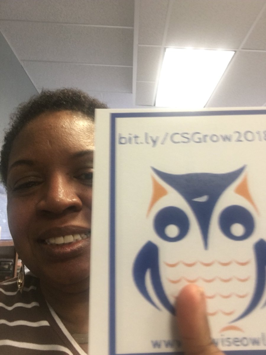 Enjoying the conference today! We found Winston in the breakout session!