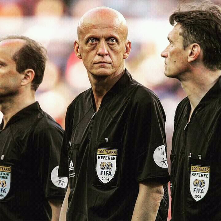 Happy birthday, Pierluigi Collina! The most iconic referee ever. 
