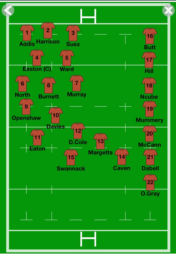 LittleCombesy's tweet photo. Hartpury 2XV🆚Swansea 1XV 🏆South Prem A 📍St. Helen’s Rugby ground 🕑6:00 pm KO @BUCSsport #Buggas https://t.co/73YJPqGRR8