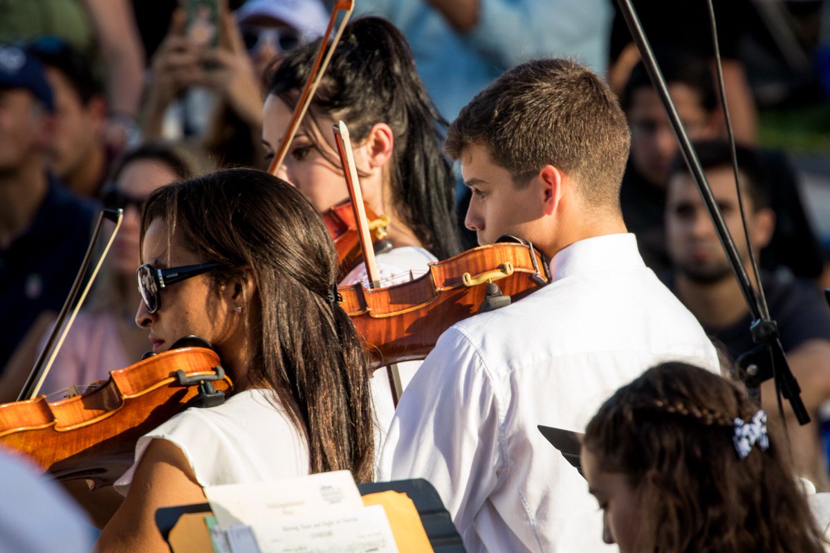 MiamiSymphony's tweet photo. Our Musicians: “Music is a piece of art that goes in the ears straight to the heart" 📸 @edwarsimal #miami #miamisymphony #vibrantsound #downtown #music #art #orchestra #florida #musicians #instruments https://t.co/mEdMF0jpO7