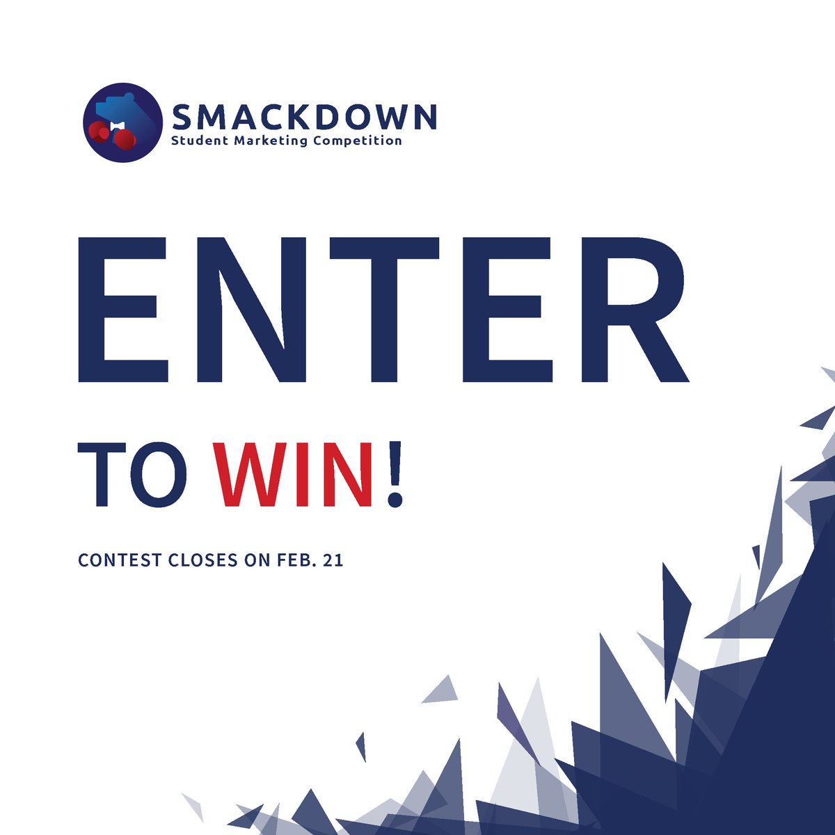 SFUSMA's tweet photo. Check out our Facebook contest to win some free swag :D #SMACKDOWN2018 https://t.co/gpKn1WLlrS https://t.co/KeoeiUjQrW