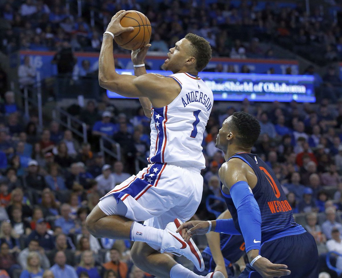 PhillyTrib's tweet photo. @JusAnderson1 brings energy, defense to young #Sixers team writes @DHuntTrib: https://t.co/aicNRqsta7 https://t.co/4mqI4nZKBs