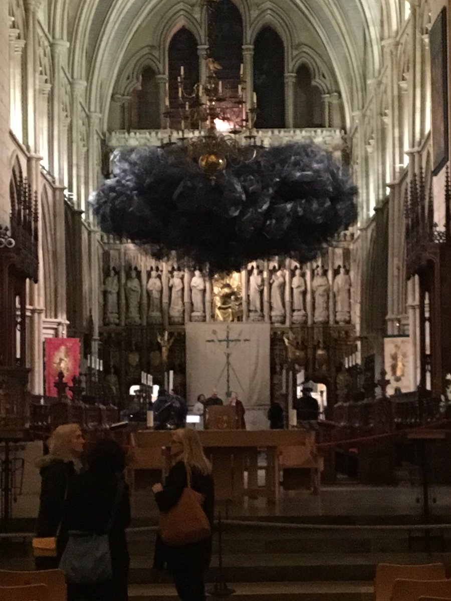 Susie MacMurray’s dramatic/symbolic installation called Doubt will hover over the choir of <a href="/Southwarkcathed/">Southwark Cathedral</a> for Lent