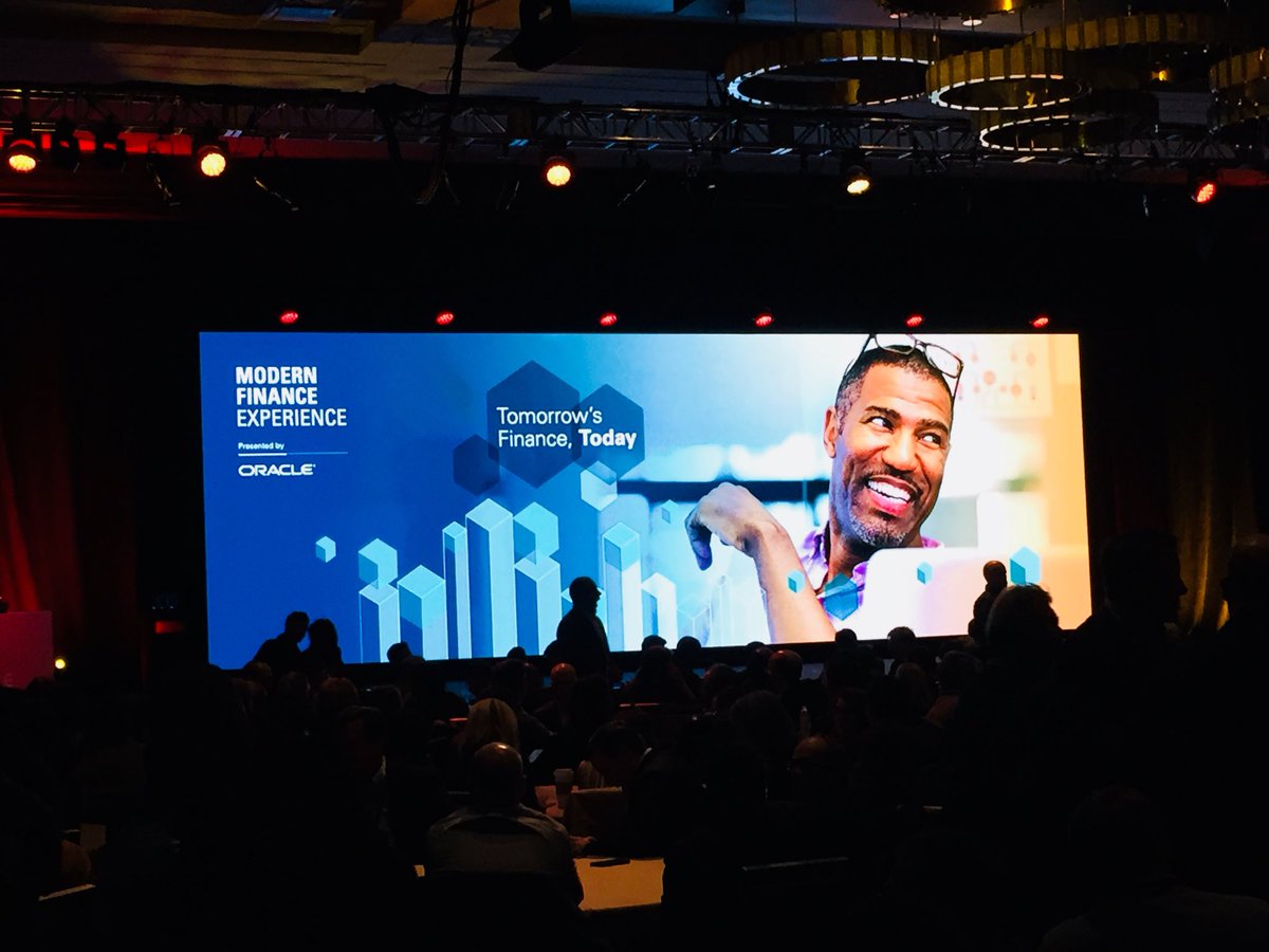 Oracle's tweet image. Live from #OracleMFE: Tune into the opening keynotes with Oracle CEO @MarkVHurd, Oracle EVP of Applications Development @stevenrmiranda &amp;amp; Deloitte Consulting LLP CTO Bill Briggs. bit.ly/2nX7HK8