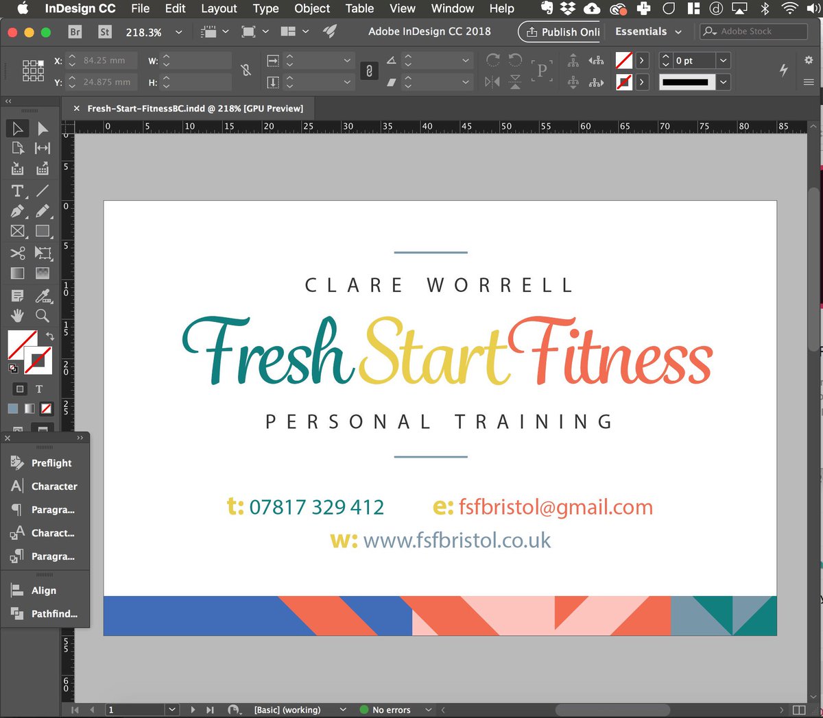 _DIGIDEN's tweet photo. #business #visual #branding for new #personaltrainer #fsfbristol | #digiden #graphicdesign #bristol #uk https://t.co/TCRo4HoWzE