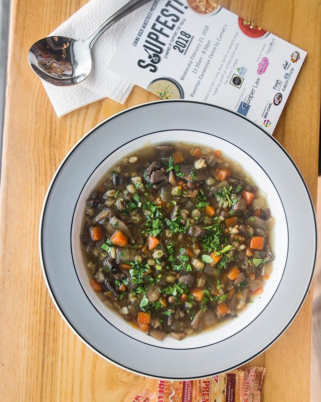 Next week we'll be rockin' it with Living Rock at Soupfest! Join us on Wednesday, Feb. 21st from 11:30-8:30 at the Hamilton Convention Centre by Carmen's and see what awesome soups everyone will be cookin' up! ift.tt/2CjZDHB