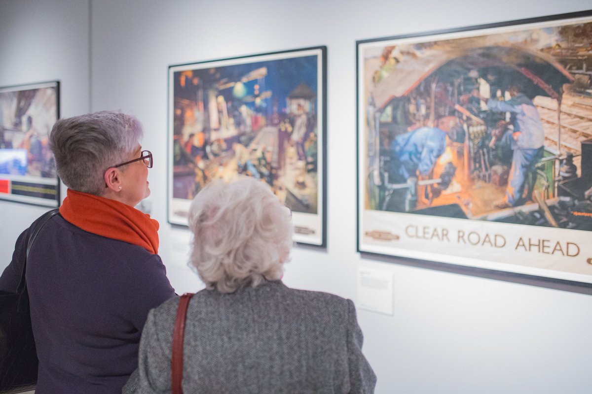 sciencemuseum's tweet image. The world’s greatest railway artist is celebrated in our latest free exhibition,  #PaintingPower: The Art of Terence Cuneo now open at @UniOfHull for @2017Hull 🚂🖼️ #Hull2017 bit.ly/2z1dzbj
