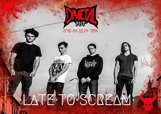 Muy buenas gente!! Tenemos una gran noticia!! Hoy @dimetalfestoficial nos han publicado como una de las bandas que va a tocar este año en el festi!! Estamos muy orgullosos de tocar en Dima!! Mila esker Dimetalfest!! ift.tt/2EEg4nj