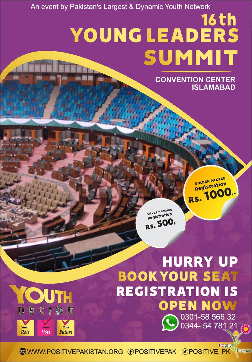 atayezahra92's tweet photo. 24 days left for the mega event. #16thYLS
#YoungLeadersSummit
#YLS
#YLSbyPositivePakistan https://t.co/1cY3hlewcI
