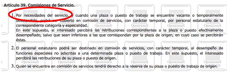 SusOjosMisOjos's tweet photo. 4.- Hemos pedido que se solicite al Comisión de Servicio para la dra. Pastora tal y como contempla el art. 39.1 por Necesidades del Servicio dada la alta especialización requerida para atender las patologías CSUR concedidas al Hospital U. La Paz, para las que ella está acreditada https://t.co/J85iBL2Nvu