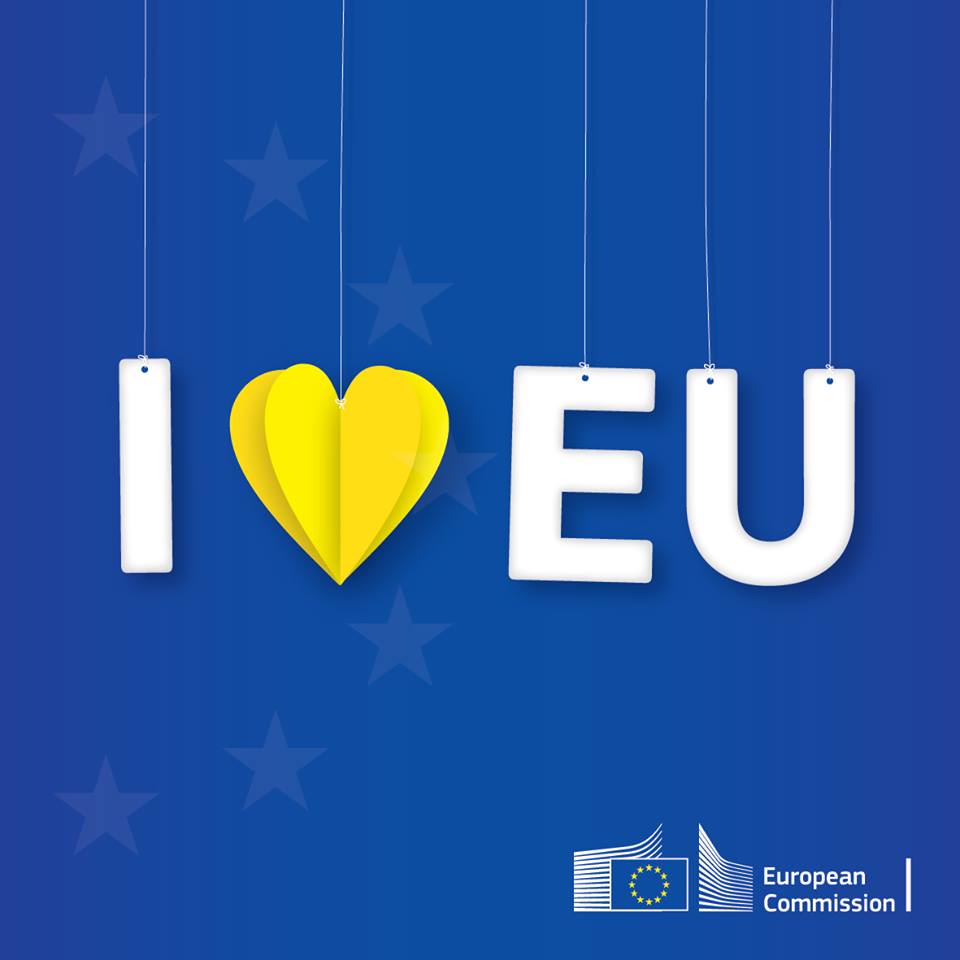 EU_Commission's tweet photo. ...because we love:
to be united in diversity
to travel freely
to go on #ErasmusPlus
to roam without charges
the choice to work and live in another EU country
the protection of the environment
peace, solidarity, democracy
...

#ValentinesDay https://t.co/jQoLmO2D4X
