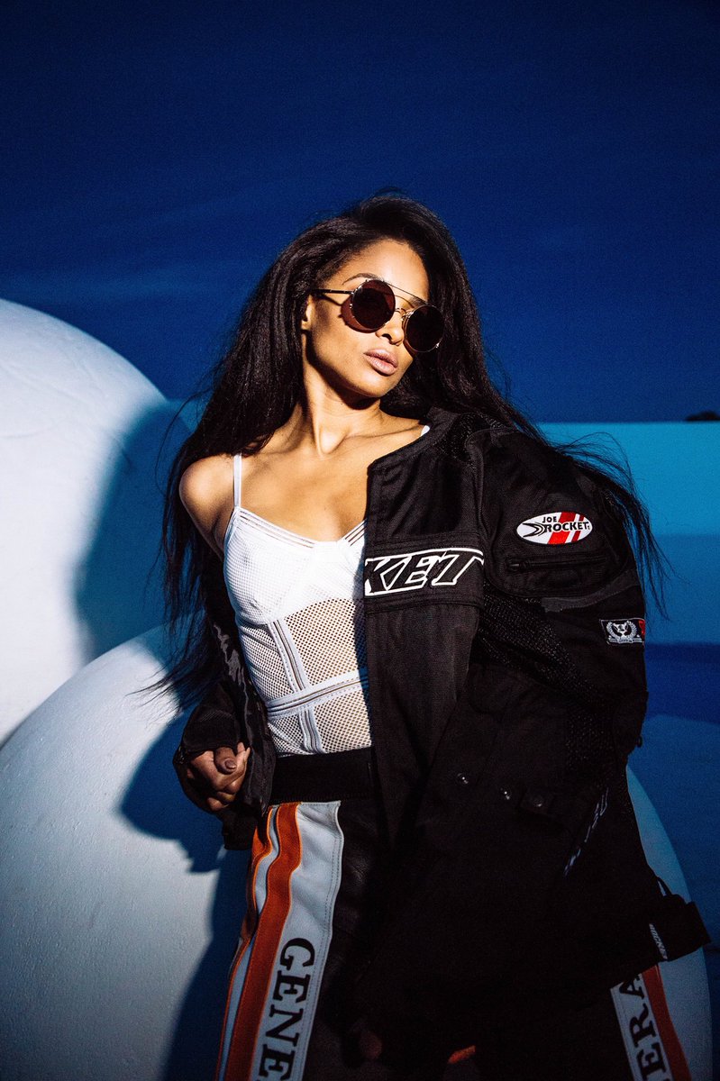 BeijaMVelez's tweet photo. The Queen @ciara #styledbyme #styledbybeija 🏍🔥 Not playing games this year 😏 https://t.co/RzRnpAjWWD