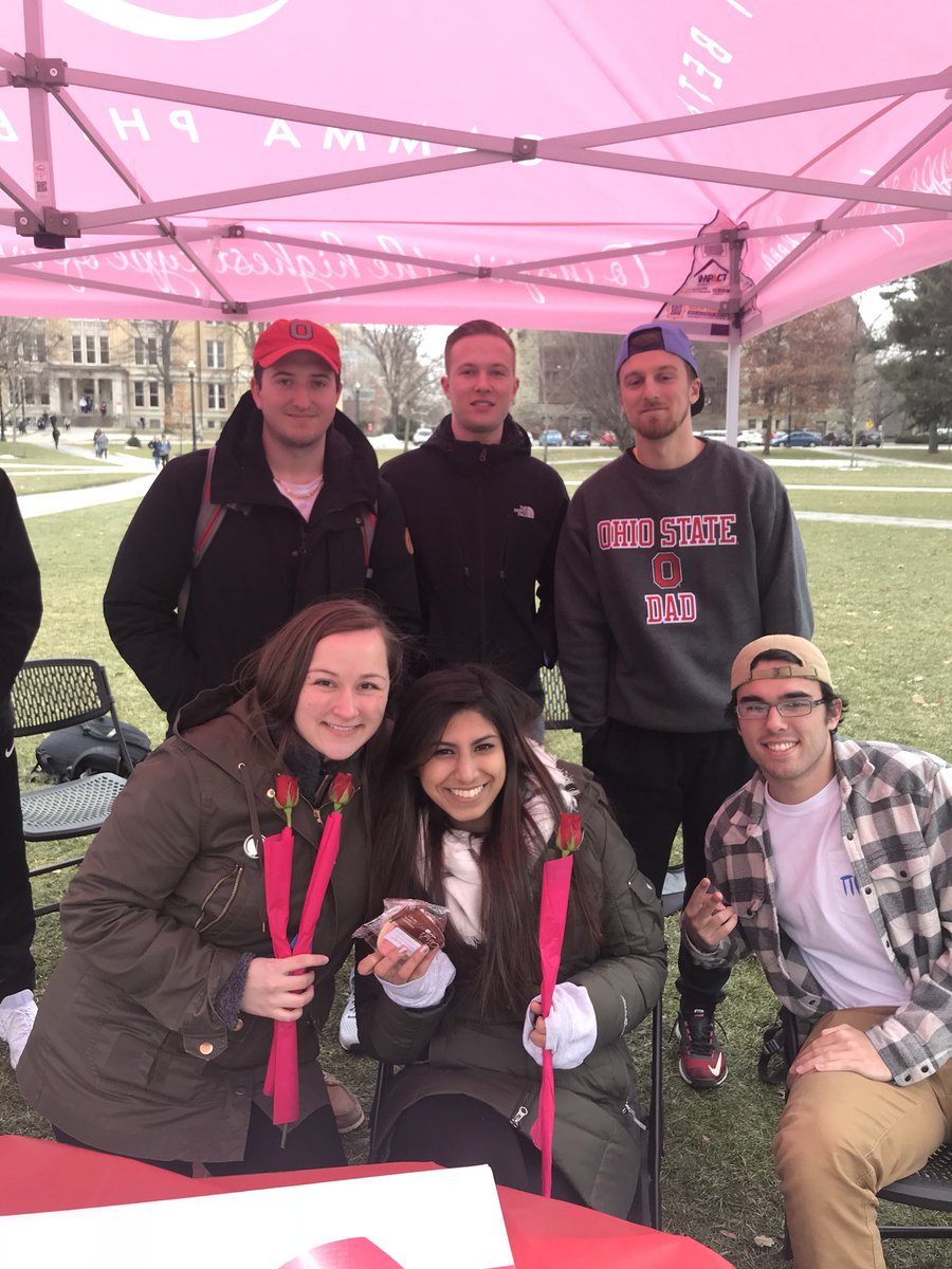 Shout out to the boys of <a href="/PiKappOhioState/">Pi Kappa Phi - Ohio State</a> for helping us to Spread the Love at OSU today ❤️