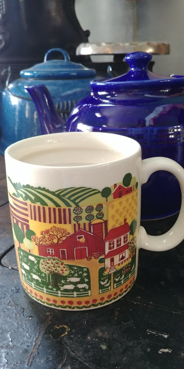 Coffee break with my #farmscene mug Happyv Canadian Ag Day ❤🐑🐮🐷🐴🐔🐣🐓🌽🍅🚜 Salute to all who work in Ag  #thankafarmer #thankaconsumer for  #supportCanadianAg #proudtoworkinAg #CdnAgDay #CdnAg #farmpride #AgProud #farmlife