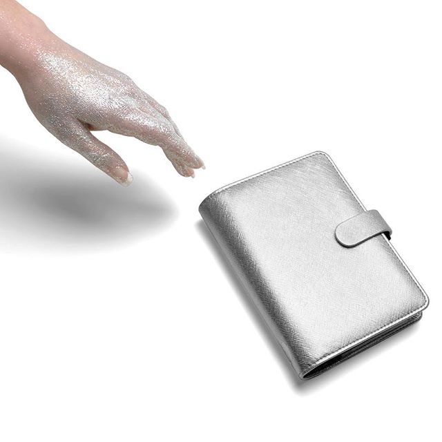 Filofaxusa's tweet photo. Make every day beautiful with the new Saffiano Metallic Silver organiser #planneraddict https://t.co/b62zCh7LNy
