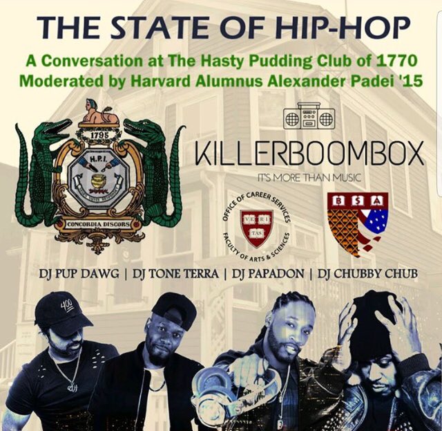 MarcelaCruz__'s tweet photo. Excited about this tonight over at Harvard #TheStateofHipHop https://t.co/yisOymb3rE