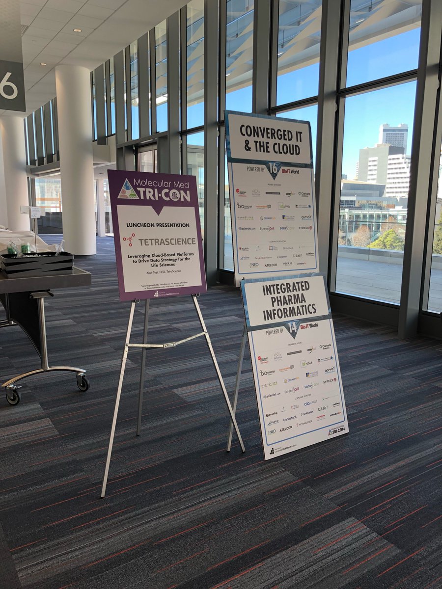TetraScience's tweet photo. Lunch and data strategy! at #TRICON. #DigitalBiotech https://t.co/4K03Wh97yd